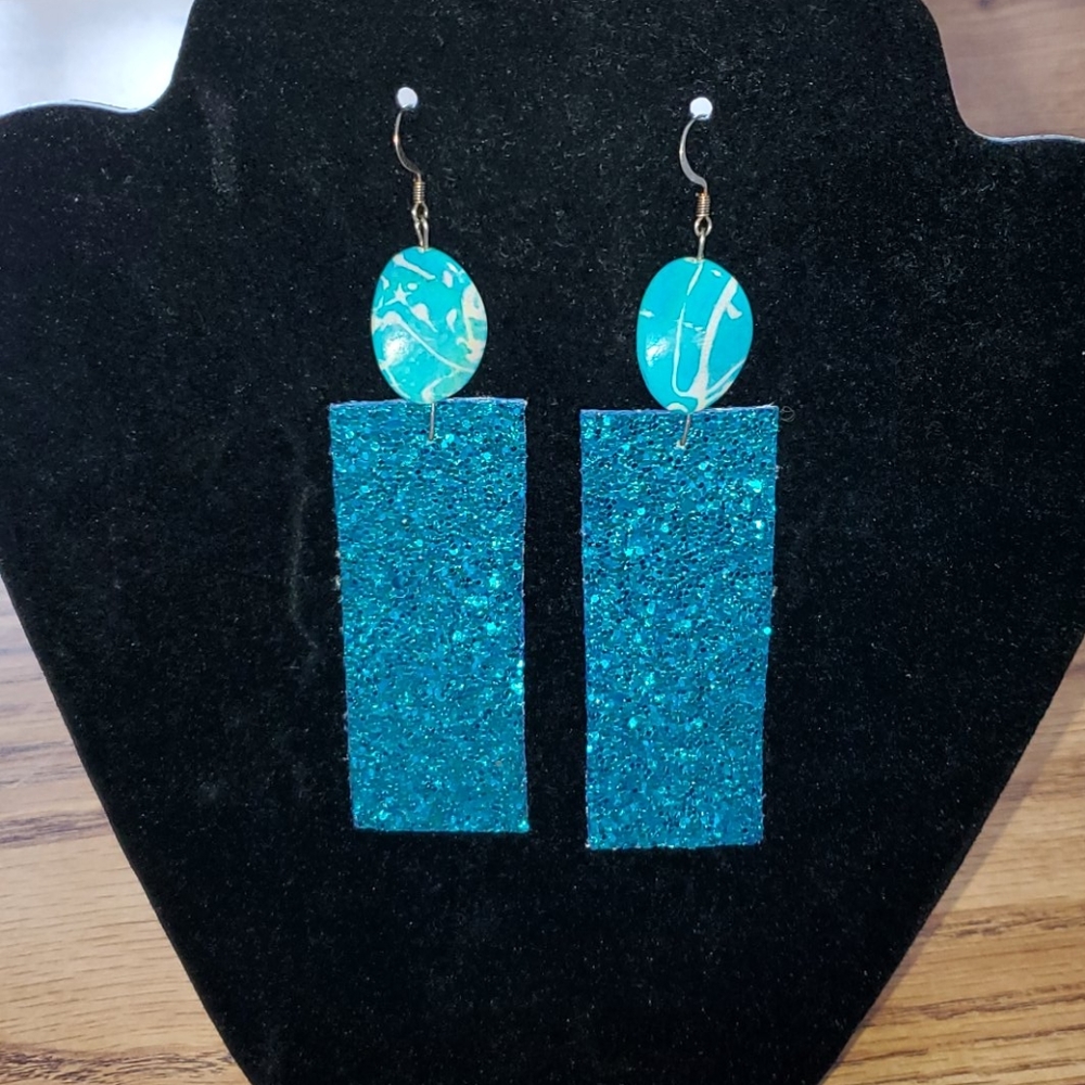 One of a kind, handmade earrings